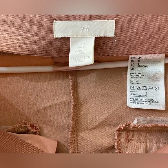 H&M Ladies Pink Dress Pants 💗💗😎💗💗 - Picture 3 of 3